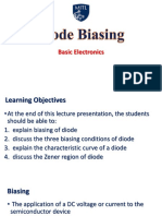 Diode Biasing PDF