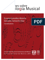Libro Reflexiones Sobre Semiologia Musical
