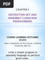 Chapter 3 (3.2.1) Apply Assembly Language 