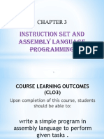 Chapter 3 (3.2.1) Apply Assembly Language 