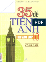 35 de Tieng Anh Thi Vao Lop 10 Co Dap An