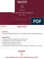 PROYECTO Plan Nacional de Salud 2019 -2024