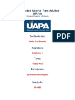 Trabajo Final de Estadistica 1 David