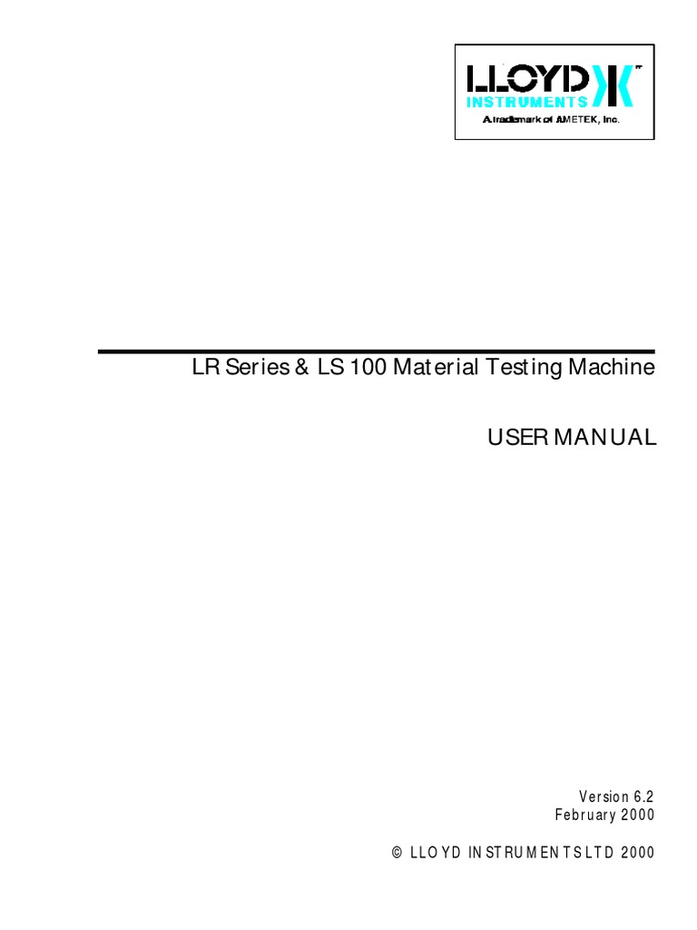 Manual Lloyd | PDF | Ac Power Plugs And Sockets | Mains Electricity