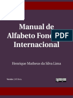 Manual de Alfabeto Fonético Internacional - HMSLIMA - 2.05 Beta PDF