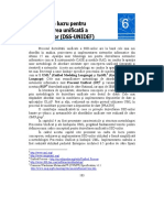 Cadru de Lucru Pentru Dezvoltarea Unificata A SSD-urilor (DSS-UNIDEF)