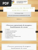6 Processos Op Beneficiamento de Cereais Prof Karuane 2018