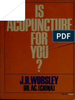 Is Acupuncture for You
