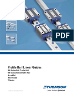 THOMSON Profile Rail Linear Guides Catalogue en PDF
