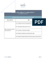 Temario Infraestructuras Comunes de Telecomunicaciones (ICT) PDF
