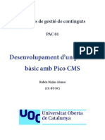 (UOC / SISTEMES DE GESTIÓ DE CONTINGUTS) - PAC 1 - Rubén Mejias Alonso