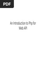 Web API Introduction