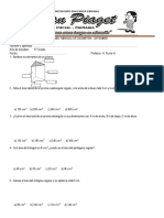 Examen Mensual de Geometría 4