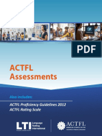 ACTFL Commercial Brochure