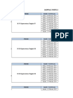 Jadwal