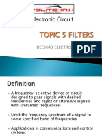 TOPIC 5filters