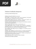 Articulo Monografico Tendencias en La Filosofia Contemporanea (1)