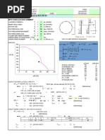 Circular Column Design Based On ACI 318-14: Input Data & Design Summary