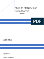 Kuliah 1 - Introduction To Statistic and Data Analysis