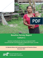 Social Protection and Sustainable Livelihoods Baseline Survey
