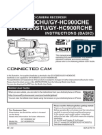 Gy-Hc900chu Connected Cam™ 2/3-Inch Broadcast Camcorder (Less Lens)
