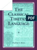 146712812 Beyer the Classical Tibetan Language