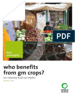 Who benefits from GM crops