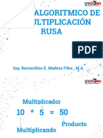 Multiplicacion Rusa