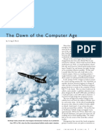 The Dawn of The Computer Age
