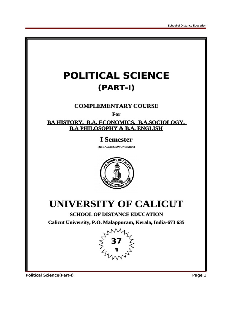 Political Science | Download Free PDF | Political Science | Theory