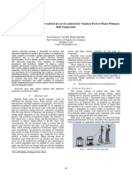 Fuzzy PID control in Level control for Nuclear Power Plant Primary  Bolt Inspection 