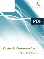 Carta Compromiso de Auditoria Fiscal y Financiera