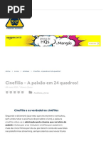 Cinefilia – A paixão em 24 quadros! – Formiga Elétrica