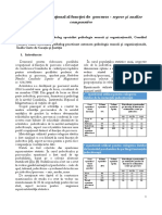 Profilul Ocupational Al Functiei de Procuror