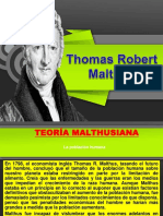 Reseña de Thomas Maltus