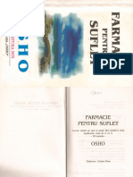 Osho Farmacie Pentru Suflet PDF