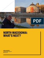 North Macedonia Whats Next?