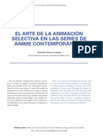 Dialnet ElArteDeLaAnimacionSelectivaEnLasSeriesDeAnimeCont PDF