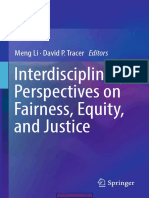 Interdisciplinary Perspectives On Fairness Equity and Justice