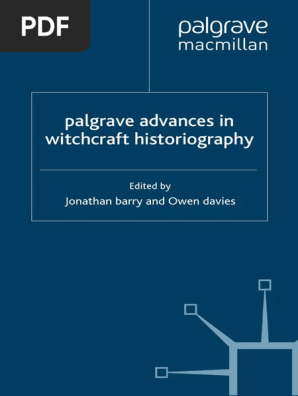 Barry Davies Eds Palgrave Advances In Witchcraft - 