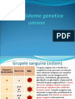 LP 8 Sisteme Genetice Umane