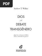 Dios y El Debate Transgenero
