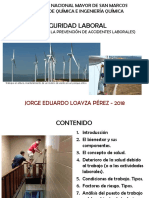 Seguridad Laboral: Jorge Eduardo Loayza Pérez - 2018