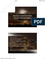 TS20150305B - Basics of Construction Project Management-Navarro - R