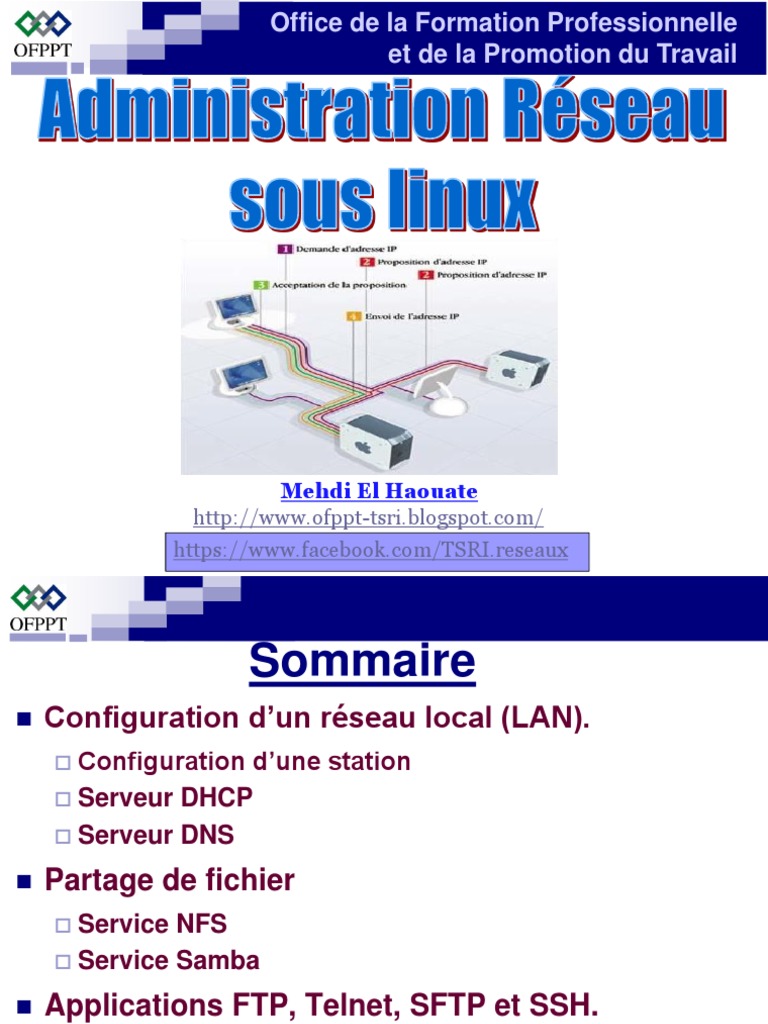 Administration Réseau sous Linux PDF | PDF | Système de noms de ...