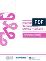 Manual Operativo de Evaluacion Clinica Mamaria PDF