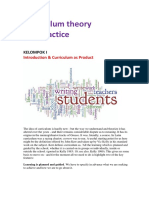 Curriculum Theory and Practice - Klp 1, 2, 3