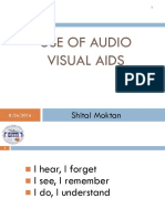 Use of Audio Visual Aids