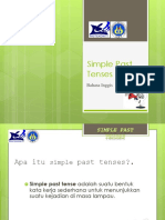 Simple Past Tenses: Bahasa Inggis