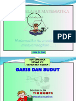 RPP Matematika SMP Kelas Vii Bab Garis Dan Sudut